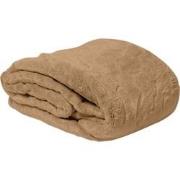 Cozy Bliss Luxury Milky Pluche Plaid - Lichtbruin - 230x230 cm