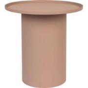 Housecraft Living Sverre Bijzettafel Rond Metaal 45,5x45,5 cm Roze