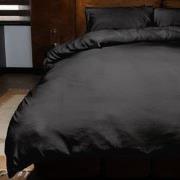 Emboss Dekbedovertrekset Crocodile - Zwart - 200x220 + 2*60x70 cm