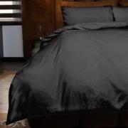 Emboss Dekbedovertrekset Rainbow - Zwart - 200x220 + 2*60x70 cm