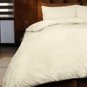 Emboss Dekbedovertrekset Zebra - Champagne - 140x220 + 1*60x70 cm