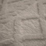 Dekbedovertrekset Jacquard Teddy Stone - 200x200/220+2*60x70 cm
