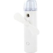 Oplaadbare handventilator met nevel – USB – Wit – 15 cm