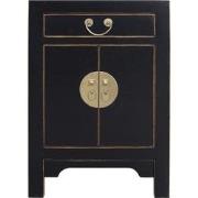 Fine Asianliving Chinees Nachtkastje Onyx Zwart - Orientique Collectie