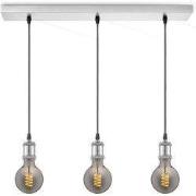 Home sweet home hanglamp Vintage 3L Beam Spiral g95 - smoke