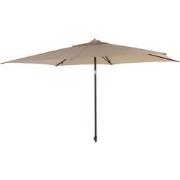 Azzurro parasol beach met wenge houtlook frame 200 x 300 cm