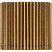 Papieren Gevouwen Lampenkap - Cilindrisch - Brown - ø20 x 17 cm - E27 ...