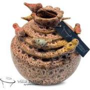 Villa Pottery  Roze vogel vaas Grenada  - D17xH17
