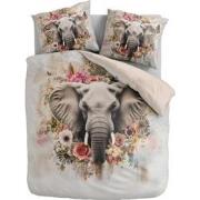 100% Microvezel dekbedovertrekset Tusks & Petals - 140x200/220 + 1*60x...