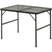 Travellife Greccio inklapbare kampeertafel mesh black - 90 x 60 x 66,5...