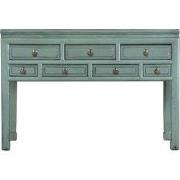 Fine Asianliving Antieke Chinese Sidetable Mint Groen B130xD45xH89cm
