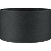Home sweet home lampenkap Canvas 40 - antraciet/zwart