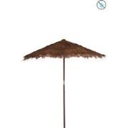 J-Line - Parasol Cocobladeren Bruin Large - 290x290x240cm