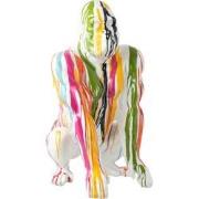J-Line - Gorilla Paint Polyresine Mix - 50x47x80cm