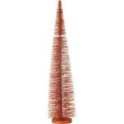 J-Line - Kerstboom Decoratief Glitter Plastiek Koper Large - 15x15x61c...