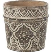 J-Line - Bloempot Provence Terracotta Bruin Extra Large - 23x23x23.5cm