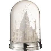 J-Line - Stolp Kerst Led Acryl Wit Large - 16x16x23cm