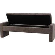 PTMD Bankje Sidney - 160x41x45 cm - Steen - Grijs