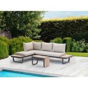 SenS-Line Palmos multifunctioneel loungeset - Aluminium & HPL - taupe ...