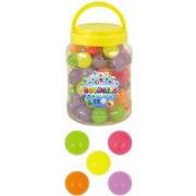 72 Stuks - Stuiterballen - Glow in the Dark - Stuiterbal - Ø3.3 Cm - I...