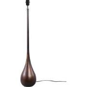 PTMD Staande lamp Charlize - 25x25x130 cm - Ijzer - Brons