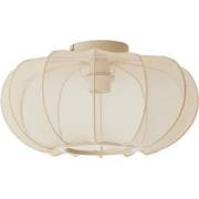 Light & Living - plafonniere - Plumalia - beige - textiel - plafonnièr...