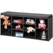 Kesper Schoenenbank kussen 10 vaks 103,5x29,5x48cm - Grijs