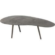 J-Line - Salontafel Druppel Aluminium/ijzer Zwart Large - 119x71.5x36c...