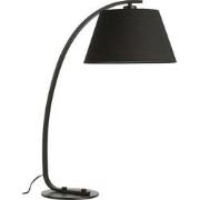J-Line - Tafellamp Boog Metaal Zwart - 47x53x29cm