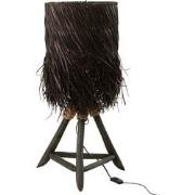 J-Line - Lamp Takken Arthur Hout Bruin Small - 32x32x61cm