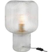 J-Line - Lamp Glas Transparant - 29x29x42cm