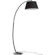 J-Line - Lamp Staand Boog Metaal Zwart - 106x56x188cm
