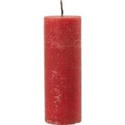 J-Line - Buitenkaars Pilaar Paraffine Rood Extra Large-50uren - 28x10x...