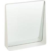 J-Line - Wandspiegel Vierkant Metaal/glas Wit - 38x9x41cm