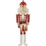 J-Line - Notenkrakrer Trommel Ijzer Rood/goud Medium - 33.5x30.5x106.5...