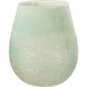 J-Line - Windlicht Scavo Glas Aqua Large - 22x22x25cm