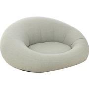 J-Line - Matras Donut Polyethyleen Grijs - 150x175x75cm