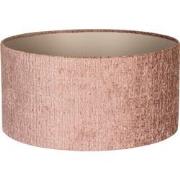 PTMD Nairobi Lampenkap - 50x50x25 cm - Textiel - Roze