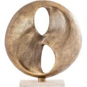 PTMD Deco Object Deuie - 45x10x50 cm - Aluminium - Messing