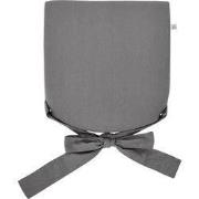 Dutch Decor JAVA - stoelkussen 40x40 cm - 100% katoen - met lint - Cha...