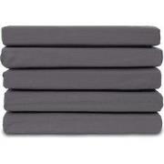 Ten Cate Katoensatijnen Hoeslaken - 140x200 - Antraciet