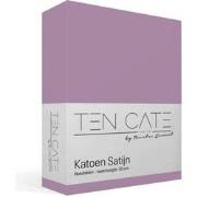 Ten Cate 100% Katoensatijnen Hoeslaken - 160x200 - Lavendel Paars