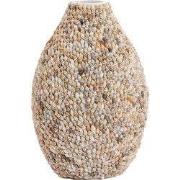 Light & Living - Vaas SHELL - Ø19x28.5cm - Bruin