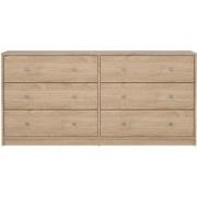 Dubbele ladekast met 6 lades B143,1 cm  LISE