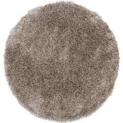 MUST Living Carpet Crown round medium,Ø200 cm, Brown, 100% Polyester