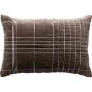 Dutch Decor SELAH - kussenhoes 40x60 cm - velvet - 100% katoen - taupe...