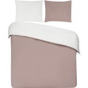 DoubleDry Dekbedovertrek 100% Percal Katoen - Eenpersoons 140x200/220 ...