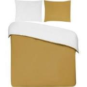 DoubleDry Dekbedovertrek 100% Percal Katoen - Lits Jumeaux 240x200/220...