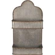 Clayre & Eef Wandrek  70 cm Grijs Metaal Keukenrek