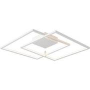NORI LED 56W 3000K wit 675x615x60 dimbaar
